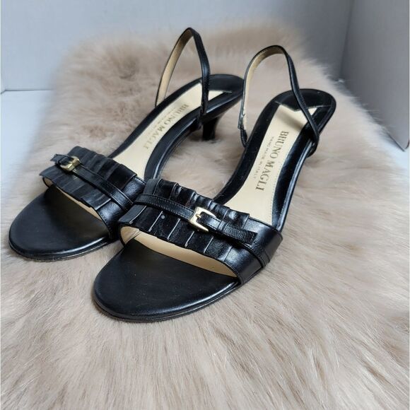 Bruno Magli Open Toe Heels Sandals - Picture 1 of 7